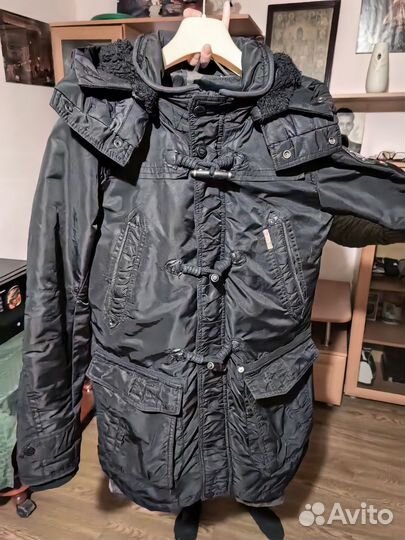 Куртка зимняя мужская бу