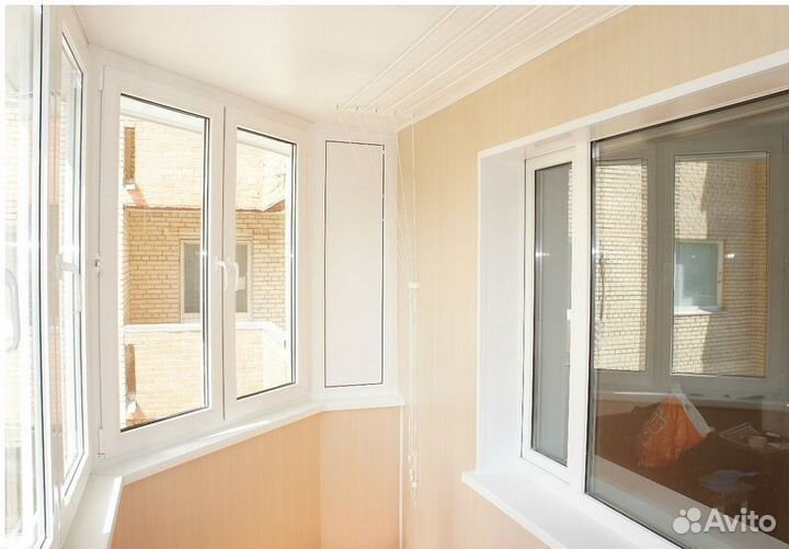 Окна на балкон