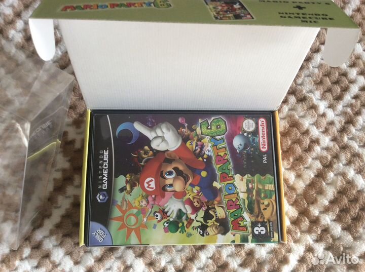 Mario Party 6 c микрофоном (GameCube,Pal)