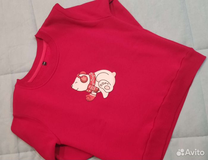 Новогодний фэмили лук папа, мама, ребенок