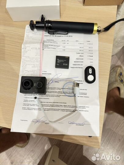 Экшен камера xiaomi Yi
