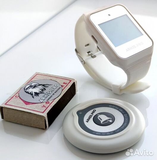 Беспроводная система/кнопка вызова персонала часы