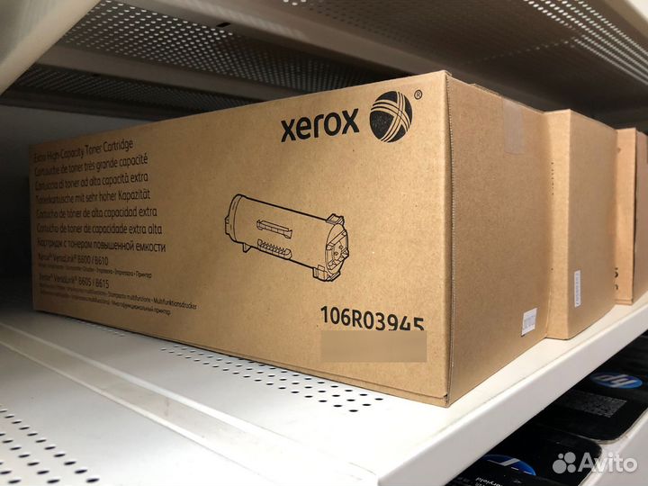 Тонер-картридж xerox 106R03945 оригинал новый