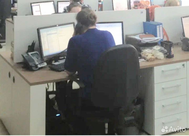 Компьют/письм. стол 160*70 с ящиками в отл.сост