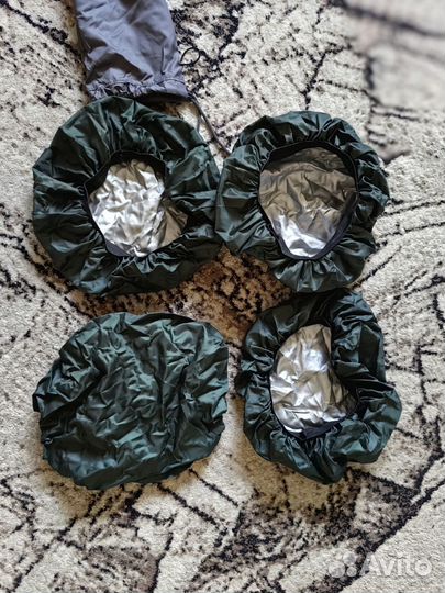 Чехлы на колеса коляски самоката