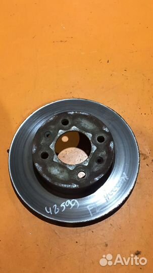 Диск тормозной передний на Hyundai Accent