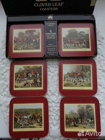 Винтажные подставки под стаканы