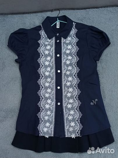 Блузка школьная 152