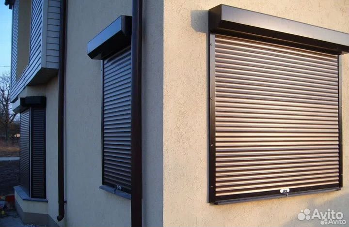Рольставни на окна (Монтаж и замер)