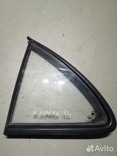 Стекло угловое заднее левое Nissan Almera
