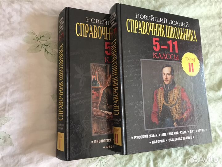 Справочник школьника 5-11 класс 2 тома