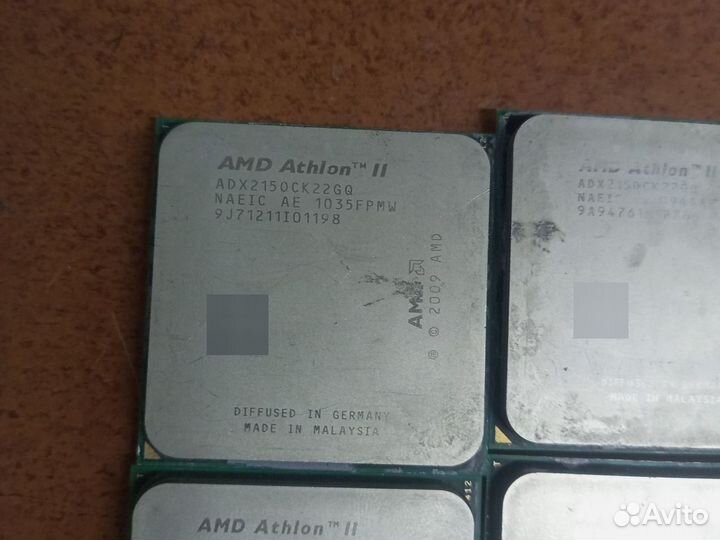 Процессоры am3 athlon x2 215,240,245,250