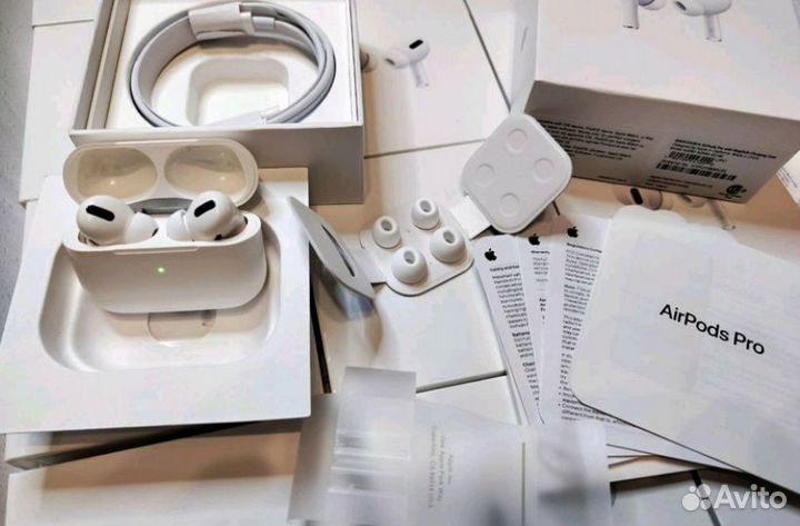 Airpods pro беспроводные наушники Гарантия 3 мес