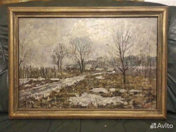 Картина холст, масло, 1989 г