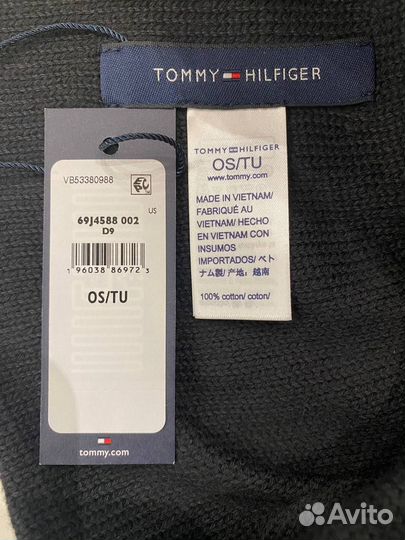 Шапка Tommy Hilfiger новая оригинал мужская