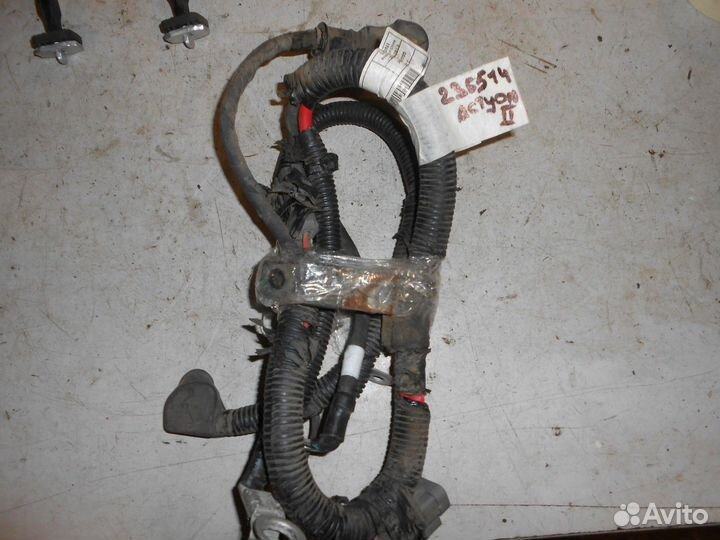 Электропроводка клема плюс (SsangYong Actyon)