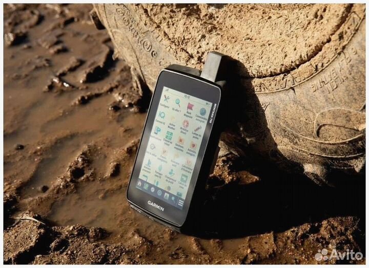 Garmin Montana 700 GPS глонасс + карта Topo Russia