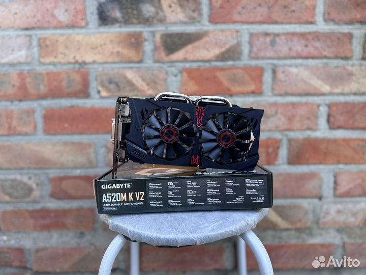 Видеокарта asus strix GeForce GTX950 2gb