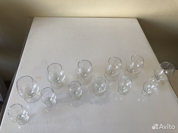 Рюмки на ножке
