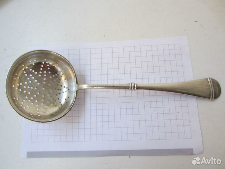 Ситечко для чая. Серебро 84 пробы