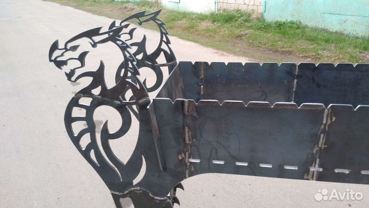 Мангалы разборные, 4мм металл