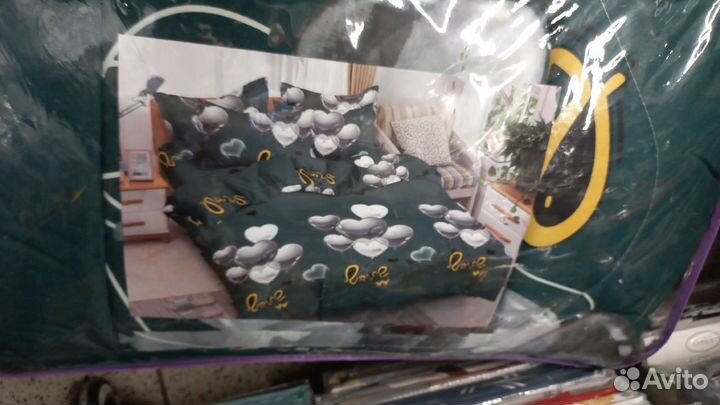 Комплект.одеяло 2 подушки и простынь