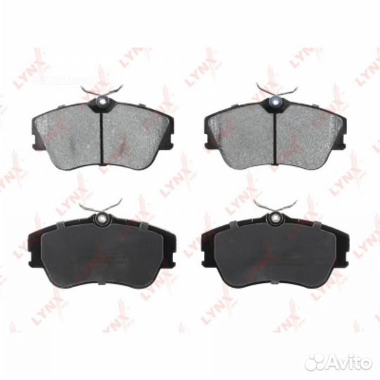 Lynxauto BD-8022 Колодки тормозные дисковые перед