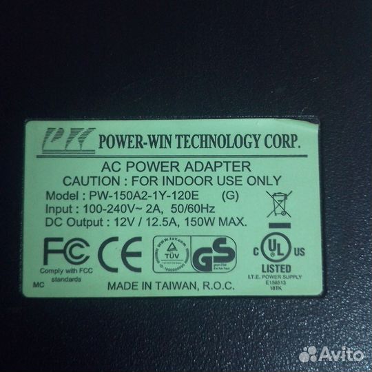 Блок питания 12v 12,5A