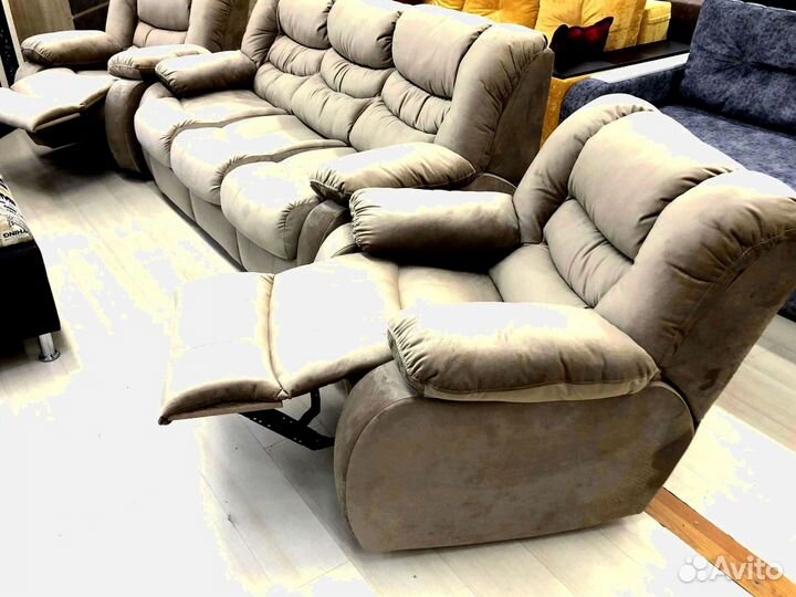 Диван угловой модульный прямой раскладной