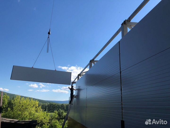 Сэндвич панели повышенной прочности (от 120м2)