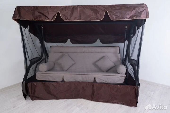 Качели садовые 4-х местные лион