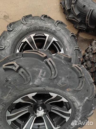 Комплект колес для квадроцикла 14 4/110 + zilla 30