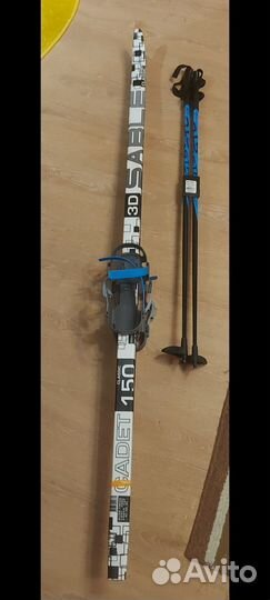 Горные лыжи детские комплект