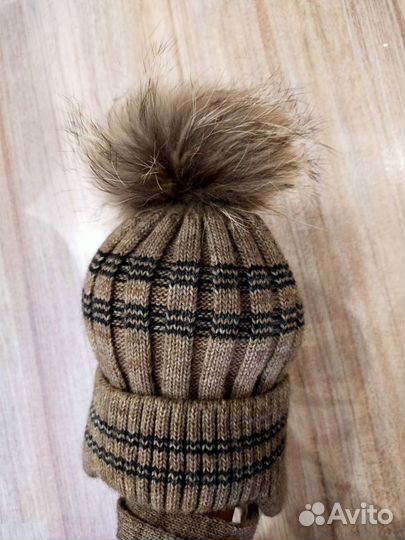 Шапка детская зимняя