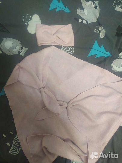 Комплект повязка и платок