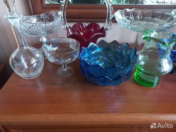 Посуда Стекло СССР разная