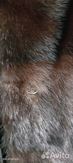 Шуба норковая с капюшоном 42 44