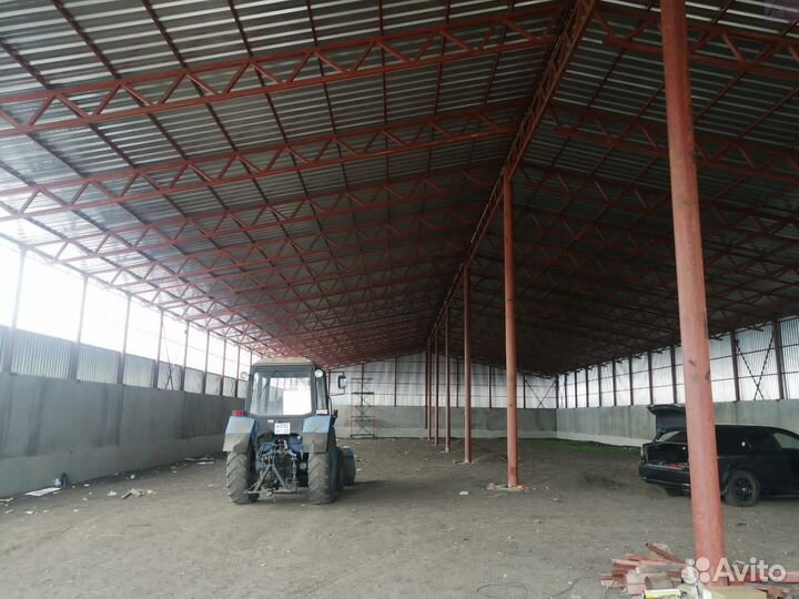 Возведение ангаров, навесов, складов