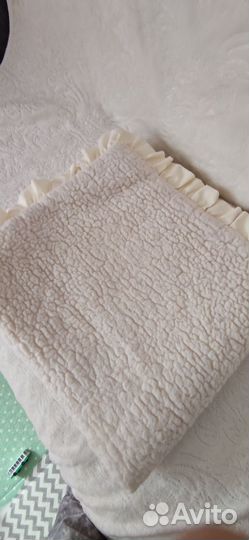 Детское одеяло из овечьей шерсти