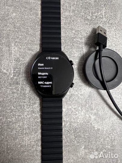 Умные часы Xiaomi Watch S1 GL Black