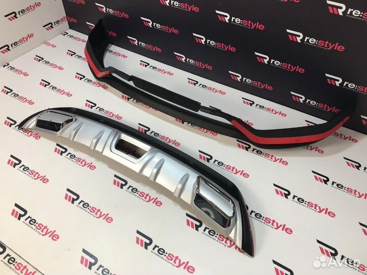 Обвес Nissan X-Trail 32 2м с18г Стиль Nismo D2104