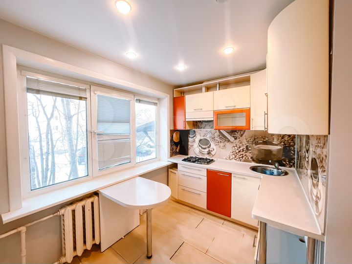 2-к. квартира, 43,6 м², 1/5 эт.