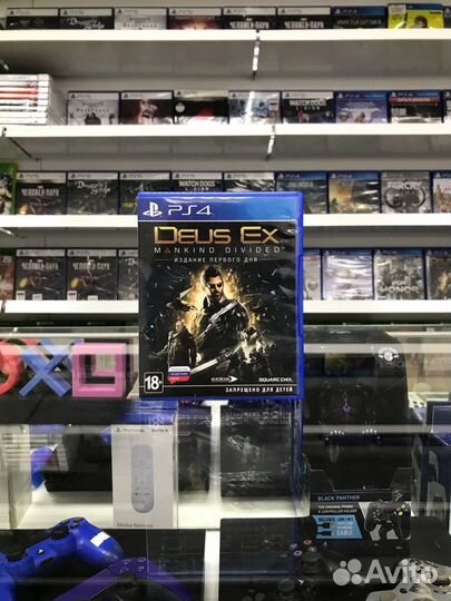 Deus Ex: Mankind Divided PS4 игры - прокат - обмен