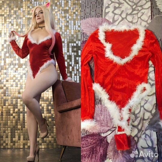 Новогоднее косплей боди