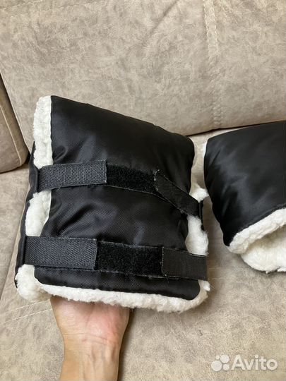 Рукавицы муфты на коляску или сани