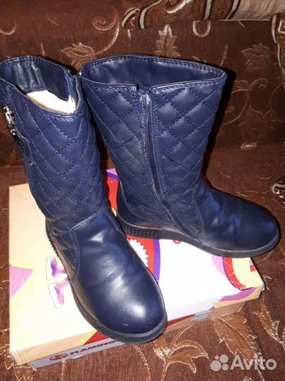 Сапоги зимние Flamingo для девочки