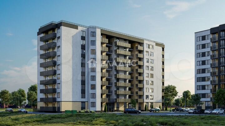 1-к. квартира, 39,9 м², 1/9 эт.