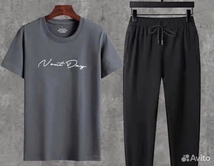 Летний мужской костюм двойка новый