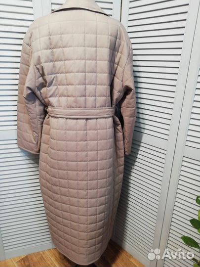 Пальто стеганное демисезонное новое zarina р. 50