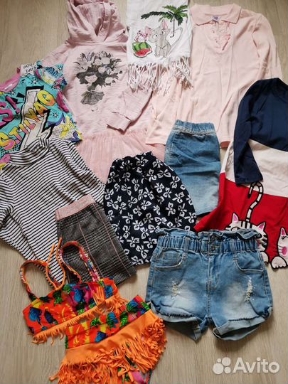 Вещи пакетом на девочку 5 6 лет